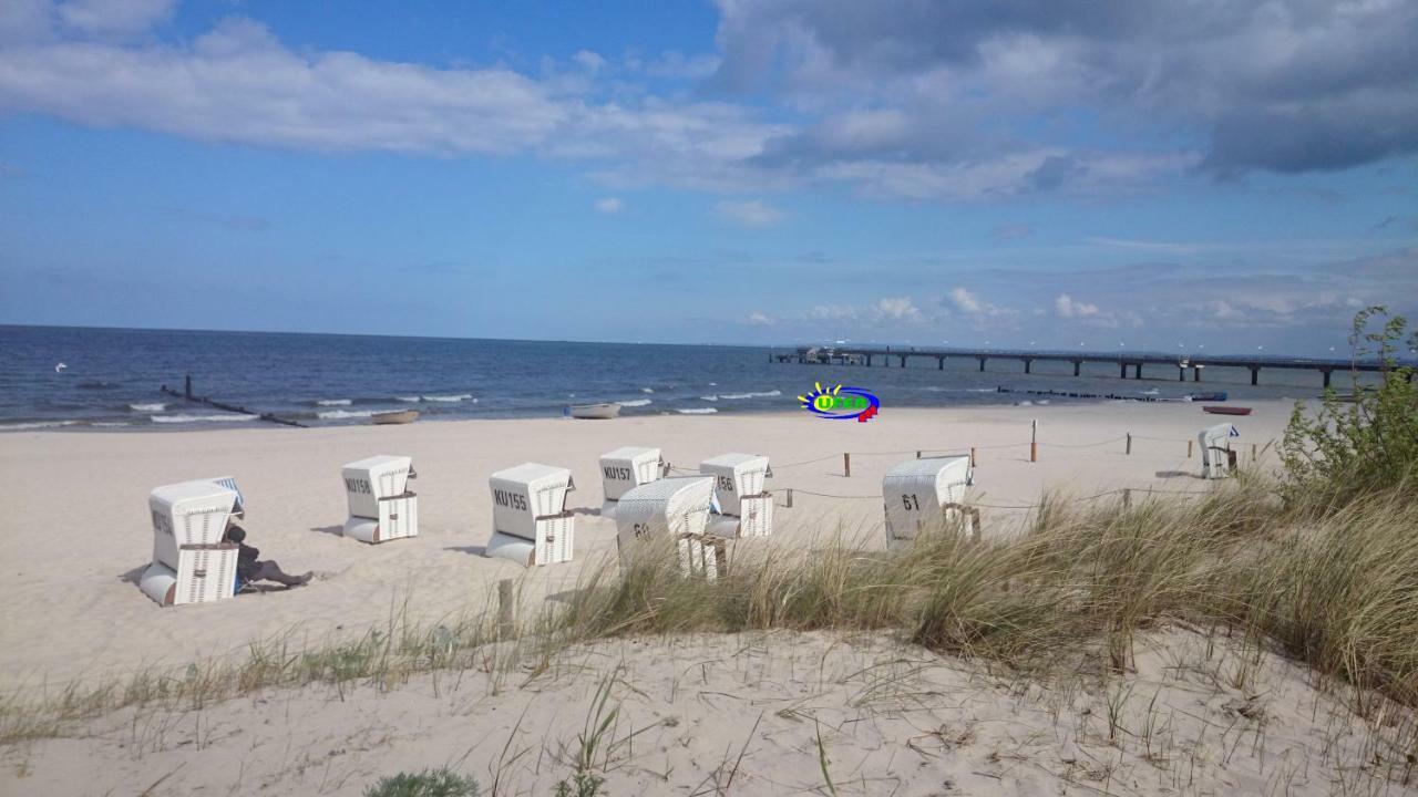 Waldhaus Gertrud - 120 M Zum Strand Heringsdorf  Exteriör bild